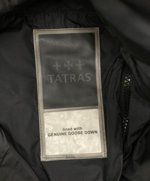 TATRAS（タトラス）TATRAS (タトラス) POLITEAMA ダウンコート ブラック サイズ:02の古着・服飾アイテム