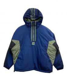 adidas（アディダス）の古着「ANORAK PUFFY JACKET」｜ネイビー