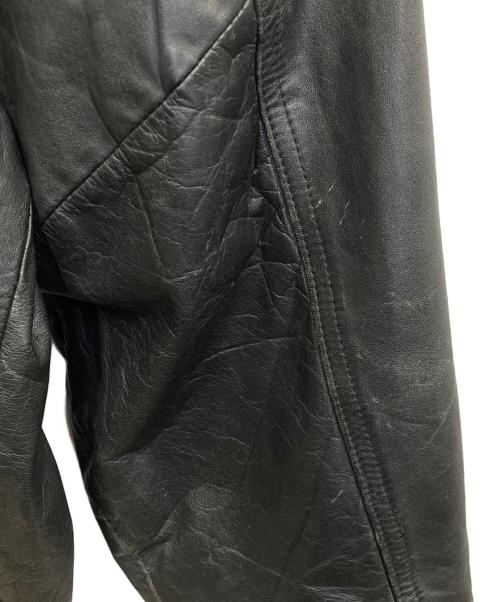 PRO LAYER（プロレイヤー）PRO LAYER (プロレイヤー) 90’Sアーチロゴワッペンレザージャケット ブラック サイズ:XLの古着・服飾アイテム