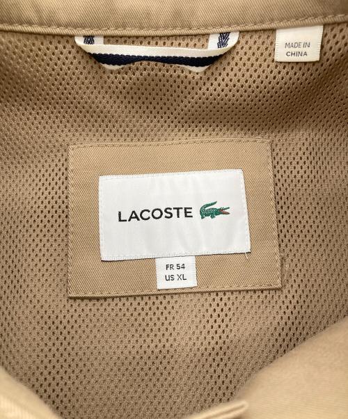 LACOSTE（ラコステ）LACOSTE (ラコステ) スイングトップ ベージュ サイズ:XLの古着・服飾アイテム