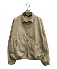 POLO RALPH LAUREN（ポロ・ラルフローレン）の古着「スイングトップ」｜ベージュ