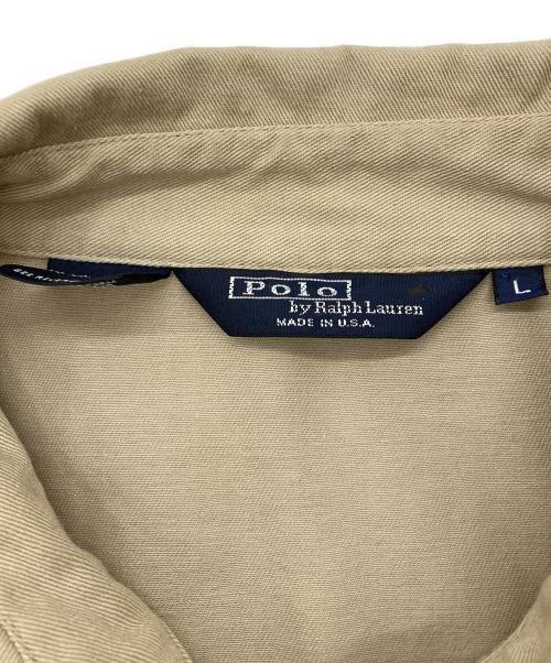 POLO RALPH LAUREN（ポロ・ラルフローレン）POLO RALPH LAUREN (ポロ・ラルフローレン) スイングトップ ベージュ サイズ:Ｌの古着・服飾アイテム