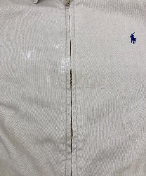 POLO RALPH LAUREN（ポロ・ラルフローレン）POLO RALPH LAUREN (ポロ・ラルフローレン) スイングトップ ベージュ サイズ:Ｌの古着・服飾アイテム