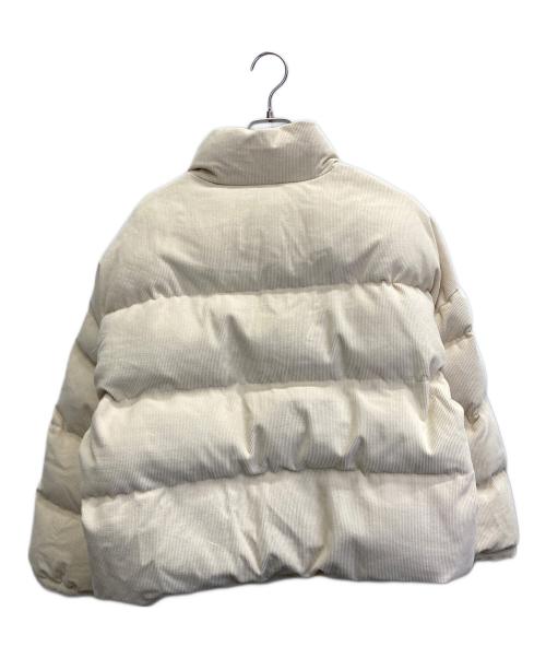 Eaphi（エフィ）Eaphi (エフィ) CORDUROY PUFFY JACKET ベージュ サイズ:shortの古着・服飾アイテム
