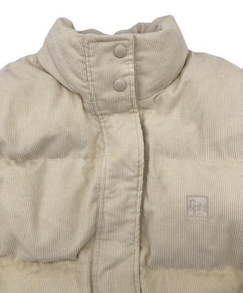 Eaphi（エフィ）Eaphi (エフィ) CORDUROY PUFFY JACKET ベージュ サイズ:shortの古着・服飾アイテム