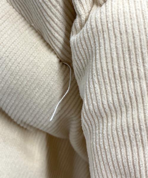Eaphi（エフィ）Eaphi (エフィ) CORDUROY PUFFY JACKET ベージュ サイズ:shortの古着・服飾アイテム