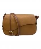 SOMESソメス）の古着「サドルショルダーバッグ」｜ブラウン