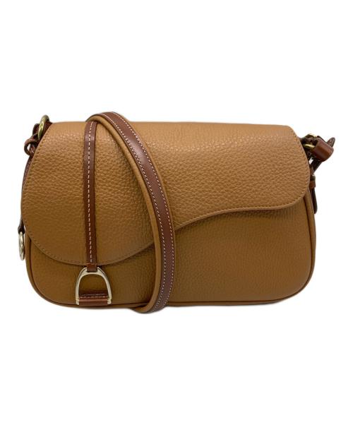 SOMES（ソメス）SOMES (ソメス) サドルショルダーバッグ ブラウンの古着・服飾アイテム