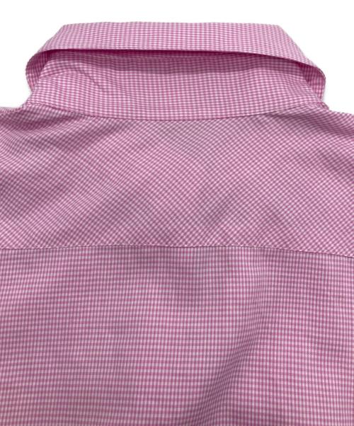 BURBERRY BLUE LABEL（バーバリー ブルー レーベル）BURBERRY BLUE LABEL (バーバリー ブルー レーベル) ショートスリーブシャツ ピンク サイズ:SIZE38の古着・服飾アイテム