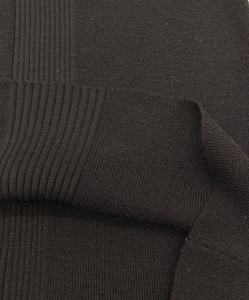 GUCCI（グッチ）GUCCI (グッチ) ウール タートルネックニット ブラウン サイズ:Sの古着・服飾アイテム