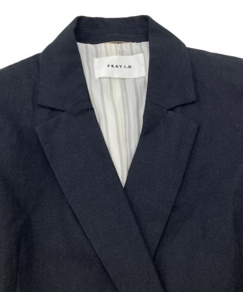 FRAY ID（フレイ アイディー）FRAY ID (フレイ アイディー) 金釦 ダブルテーラードジャケット/ブレザー ネイビー サイズ:1の古着・服飾アイテム