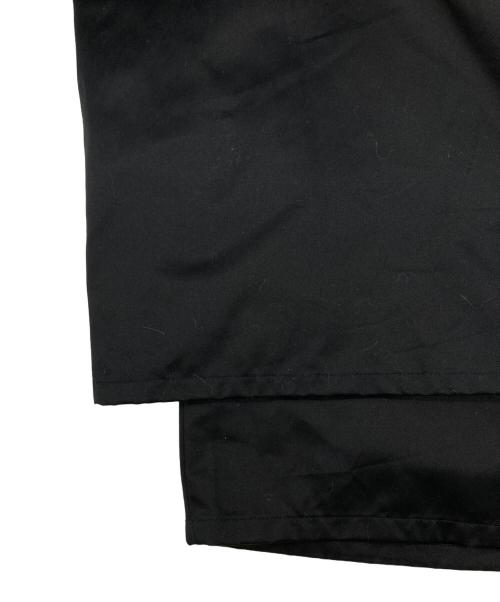 SHINYA KOZUKA（シンヤコズカ）SHINYA KOZUKA (シンヤコズカ) STUDIOUS (ステュディオス) 別注 ハイバギーチノパンツ ブラック サイズ:Sの古着・服飾アイテム
