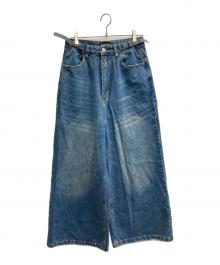 masonprince（メゾンプリンス）の古着「used加工デニムパンツ」｜インディゴ