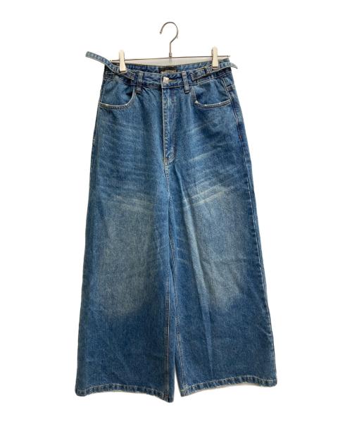 masonprince（メゾンプリンス）masonprince (メゾンプリンス) used加工デニムパンツ インディゴ サイズ:2の古着・服飾アイテム