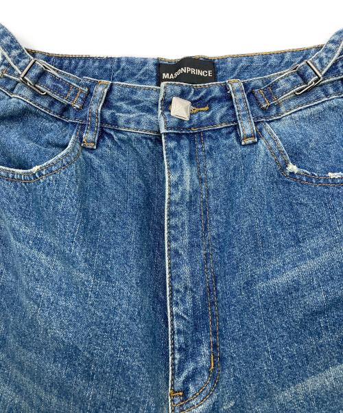 masonprince（メゾンプリンス）masonprince (メゾンプリンス) used加工デニムパンツ インディゴ サイズ:2の古着・服飾アイテム