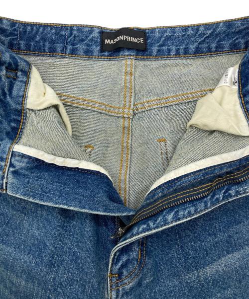 masonprince（メゾンプリンス）masonprince (メゾンプリンス) used加工デニムパンツ インディゴ サイズ:2の古着・服飾アイテム