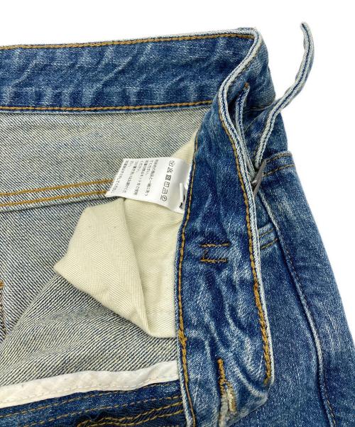 masonprince（メゾンプリンス）masonprince (メゾンプリンス) used加工デニムパンツ インディゴ サイズ:2の古着・服飾アイテム