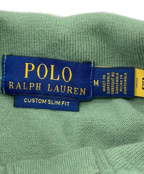 POLO RALPH LAUREN（ポロ・ラルフローレン）POLO RALPH LAUREN (ポロ・ラルフローレン) ビッグポニーポロシャツ グリーン サイズ:Mの古着・服飾アイテム