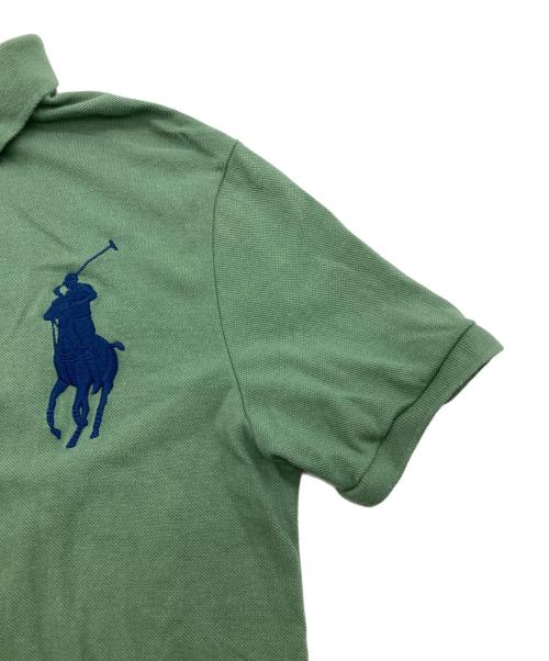 POLO RALPH LAUREN（ポロ・ラルフローレン）POLO RALPH LAUREN (ポロ・ラルフローレン) ビッグポニーポロシャツ グリーン サイズ:Mの古着・服飾アイテム