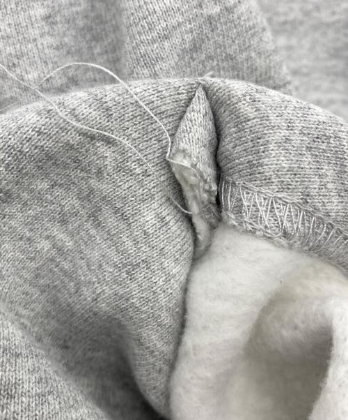 KEBOZ（ケボズ）KEBOZ (ケボズ) 刺繍パーカー グレー サイズ:Mの古着・服飾アイテム