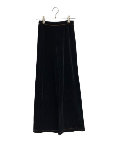 FENDI（フェンディ）FENDI (フェンディ) ベロアセットアップ ブラック サイズ:CT40　PT38の古着・服飾アイテム