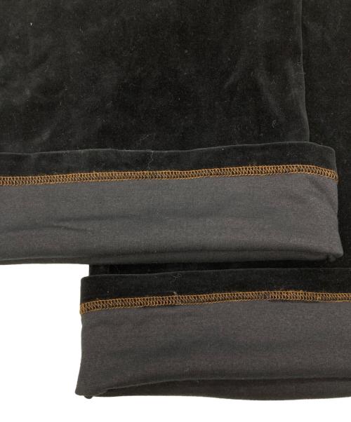 FENDI（フェンディ）FENDI (フェンディ) ベロアセットアップ ブラック サイズ:CT40　PT38の古着・服飾アイテム