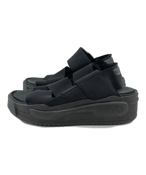 Y-3（ワイスリー）Y-3 (ワイスリー) RIVALRY SANDAL ブラック サイズ:26の古着・服飾アイテム
