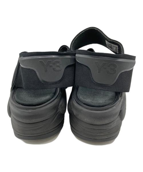 Y-3（ワイスリー）Y-3 (ワイスリー) RIVALRY SANDAL ブラック サイズ:26の古着・服飾アイテム