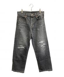 journal standard luxe（ジャーナルスタンダード ラックス）の古着「25SS 13OZデニム ダメージ5PK」｜グレー