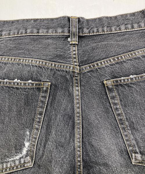 journal standard luxe（ジャーナルスタンダード ラックス）JOURNAL STANDARD LUXE (ジャーナルスタンダード ラックス) 25SS 13OZデニム ダメージ5PK グレー サイズ:Sの古着・服飾アイテム