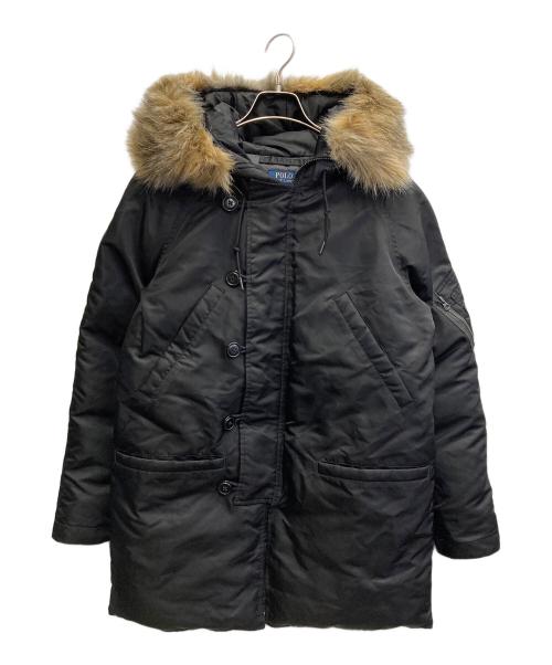 POLO RALPH LAUREN（ポロ・ラルフローレン）POLO RALPH LAUREN (ポロ・ラルフローレン) N3Bジャケット ブラック サイズ:Sの古着・服飾アイテム
