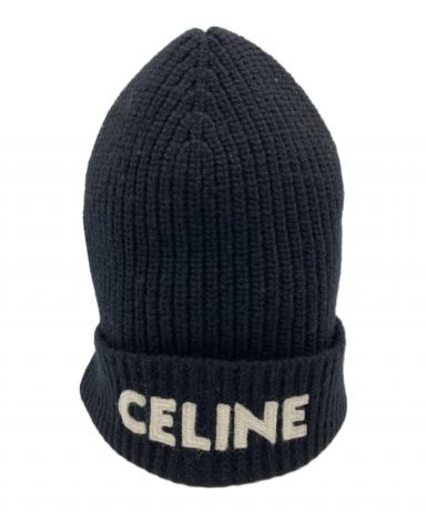 中古・古着通販】CELINE (セリーヌ) エンブロイダリーニット帽