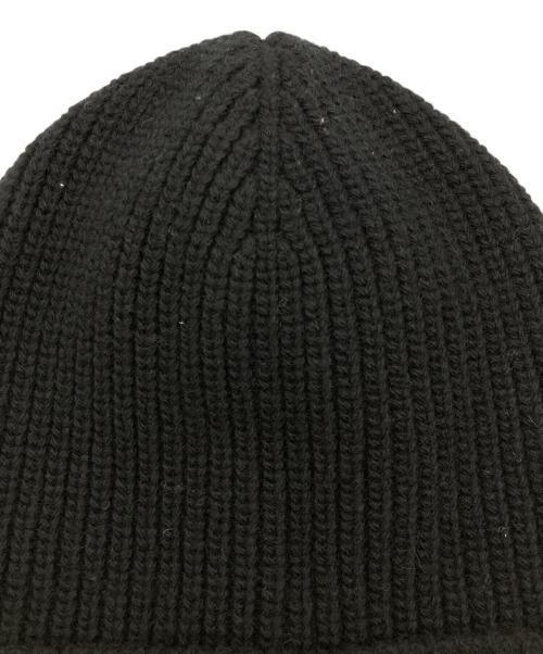 CELINE（セリーヌ）CELINE (セリーヌ) エンブロイダリーニット帽 ブラック サイズ:TUの古着・服飾アイテム