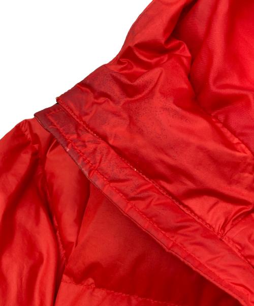 AVIREX（アヴィレックス）AVIREX (アヴィレックス) フーデッドカスタムダウンジャケット レッド サイズ:Lの古着・服飾アイテム