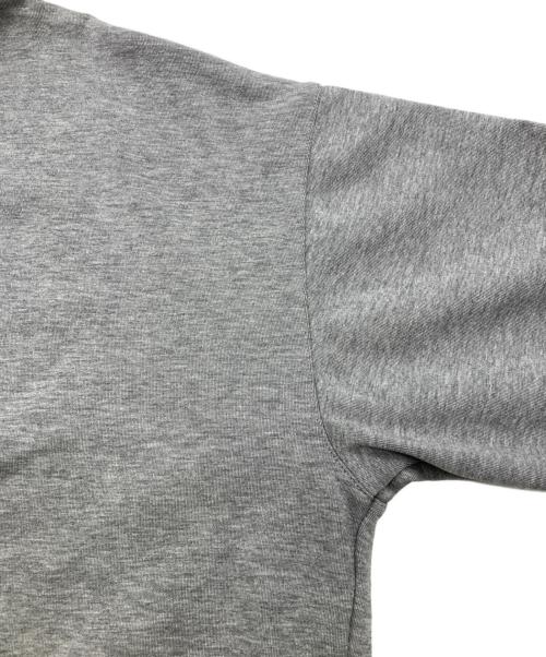 'S Max Mara（エスマックスマーラ）'S Max Mara (エスマックスマーラ) ロゴフーディ/ SAPORE グレー サイズ:Lの古着・服飾アイテム