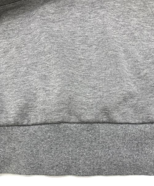 'S Max Mara（エスマックスマーラ）'S Max Mara (エスマックスマーラ) ロゴフーディ/ SAPORE グレー サイズ:Lの古着・服飾アイテム