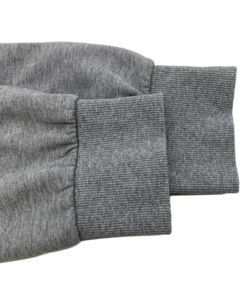 'S Max Mara（エスマックスマーラ）'S Max Mara (エスマックスマーラ) ロゴフーディ/ SAPORE グレー サイズ:Lの古着・服飾アイテム