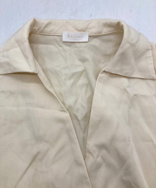 BALLSEY（ボールジィ）BALLSEY (ボールジィ) セルロースツイル サイドアジャストオールインワン ベージュ サイズ:Sの古着・服飾アイテム