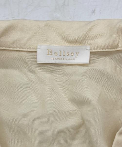 BALLSEY（ボールジィ）BALLSEY (ボールジィ) セルロースツイル サイドアジャストオールインワン ベージュ サイズ:Sの古着・服飾アイテム