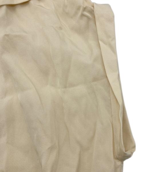 BALLSEY（ボールジィ）BALLSEY (ボールジィ) セルロースツイル サイドアジャストオールインワン ベージュ サイズ:Sの古着・服飾アイテム