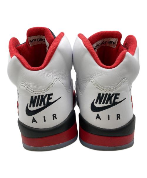 NIKE（ナイキ）NIKE (ナイキ) JORDAN BRAND AIR JORDAN 5 RETRO OG WHITE/FIRE RED-BLACK ホワイト サイズ:29の古着・服飾アイテム