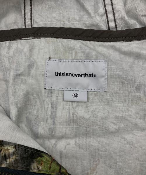 thisisneverthat（ディスイズネバーザット）thisisneverthat (ディスイズネバーザット) Anorak Jacket ジャケット グリーン サイズ:Mの古着・服飾アイテム