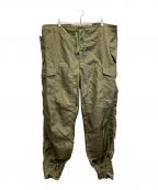 MILITARYミリタリー）の古着「カナダ軍ECW WINDPROOFオーバーパンツ」｜グリーン