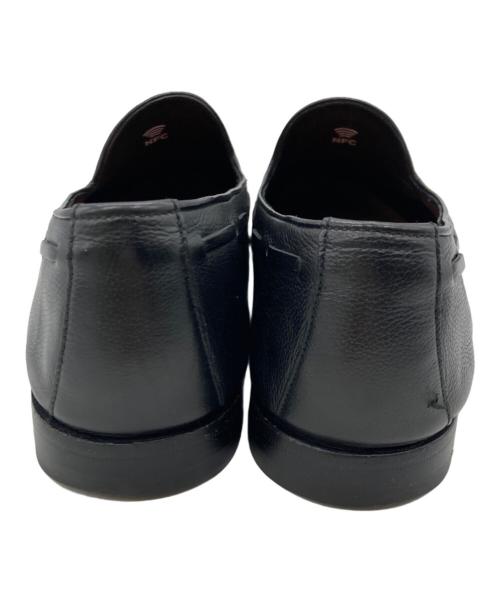 Santoni（サントーニ）Santoni (サントーニ) タッセルローファー ブラック サイズ:9　1/2の古着・服飾アイテム