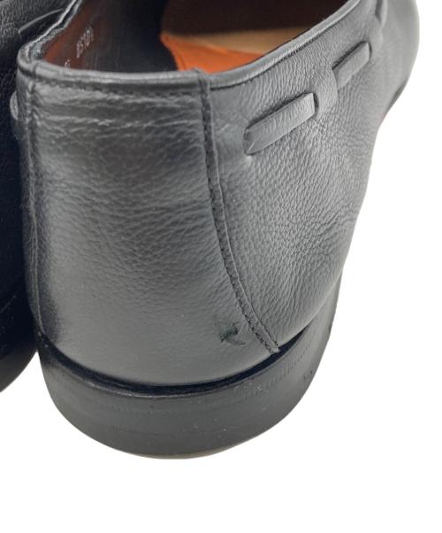 Santoni（サントーニ）Santoni (サントーニ) タッセルローファー ブラック サイズ:9　1/2の古着・服飾アイテム