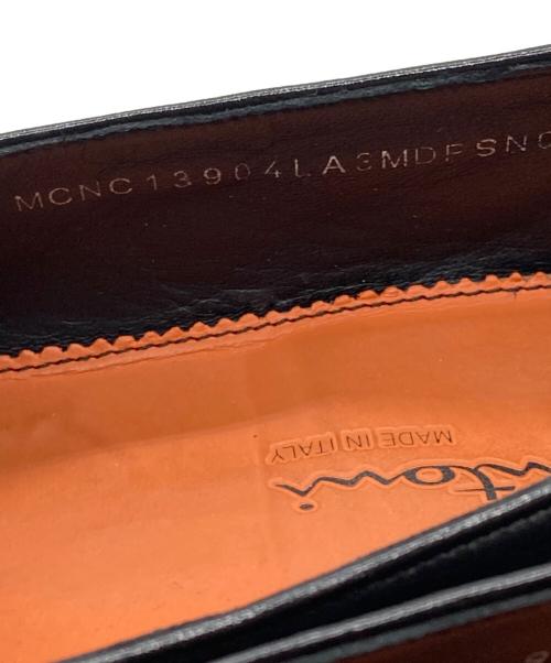 Santoni（サントーニ）Santoni (サントーニ) タッセルローファー ブラック サイズ:9　1/2の古着・服飾アイテム