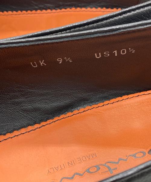 Santoni（サントーニ）Santoni (サントーニ) タッセルローファー ブラック サイズ:9　1/2の古着・服飾アイテム