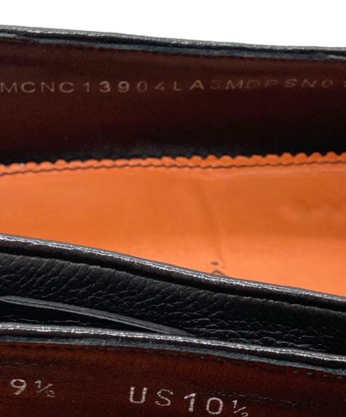 Santoni（サントーニ）Santoni (サントーニ) タッセルローファー ブラック サイズ:9　1/2の古着・服飾アイテム