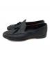 Santoni (サントーニ) タッセルローファー ブラック サイズ:9　1/2：18000円