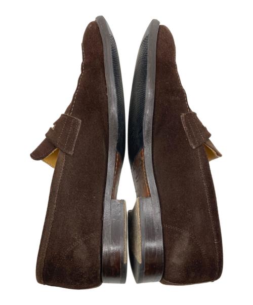 berwick（バーウィック）berwick (バーウィック) コインローファー ブラウン サイズ:8の古着・服飾アイテム